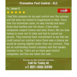 Preventive Pest Control Utah