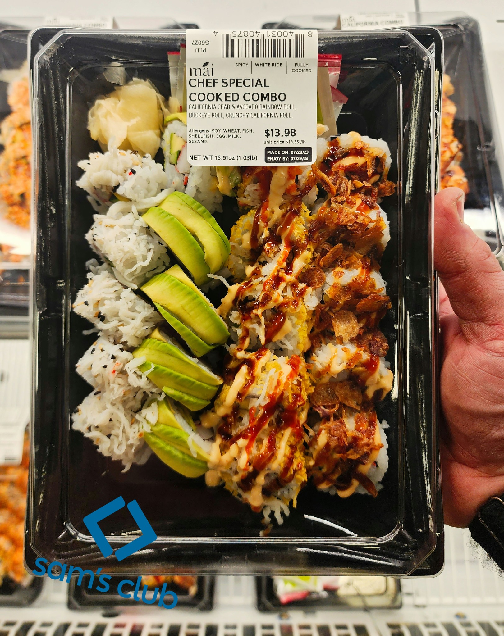 Sam's Club Cafe Menu