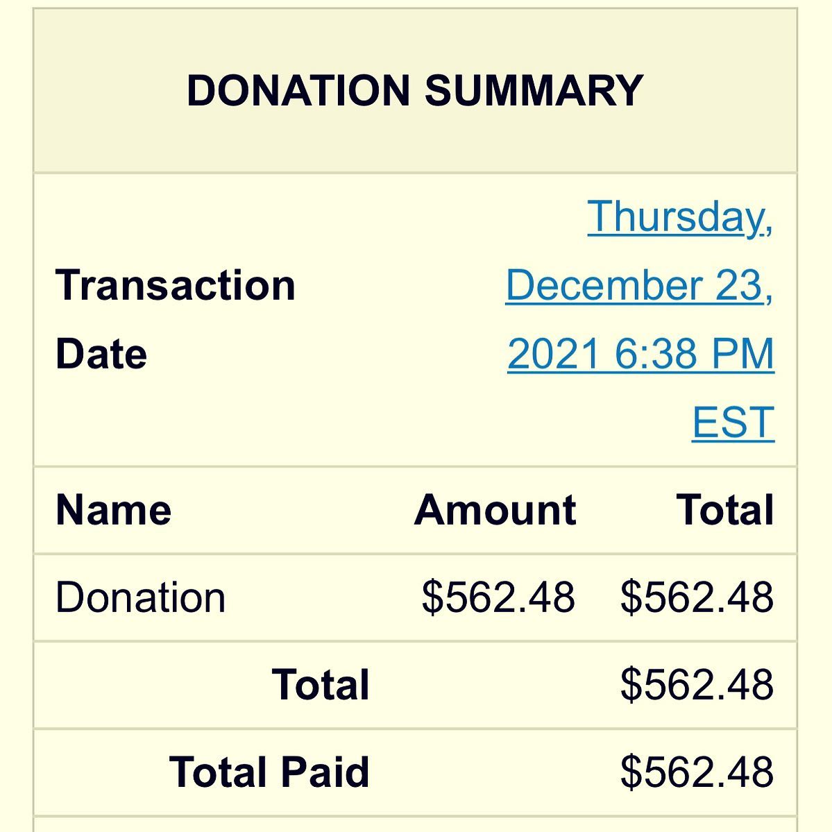 Tin Cannon Brewing Co. Menu