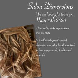 Salon Dimensions