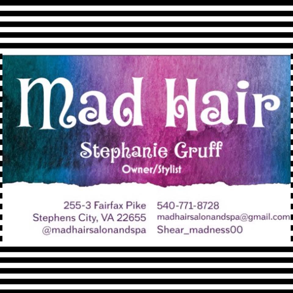 Mad Hair Salon and Spa 122 Agape Wy, Stephens City Virginia 22655