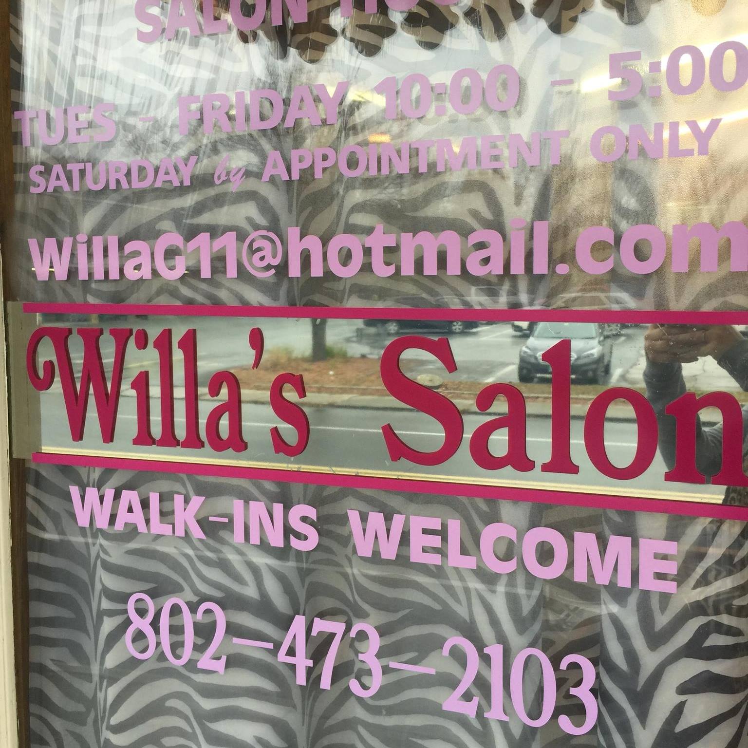 Willa's Hair Salon 372 Portland St, St Johnsbury Vermont 05819