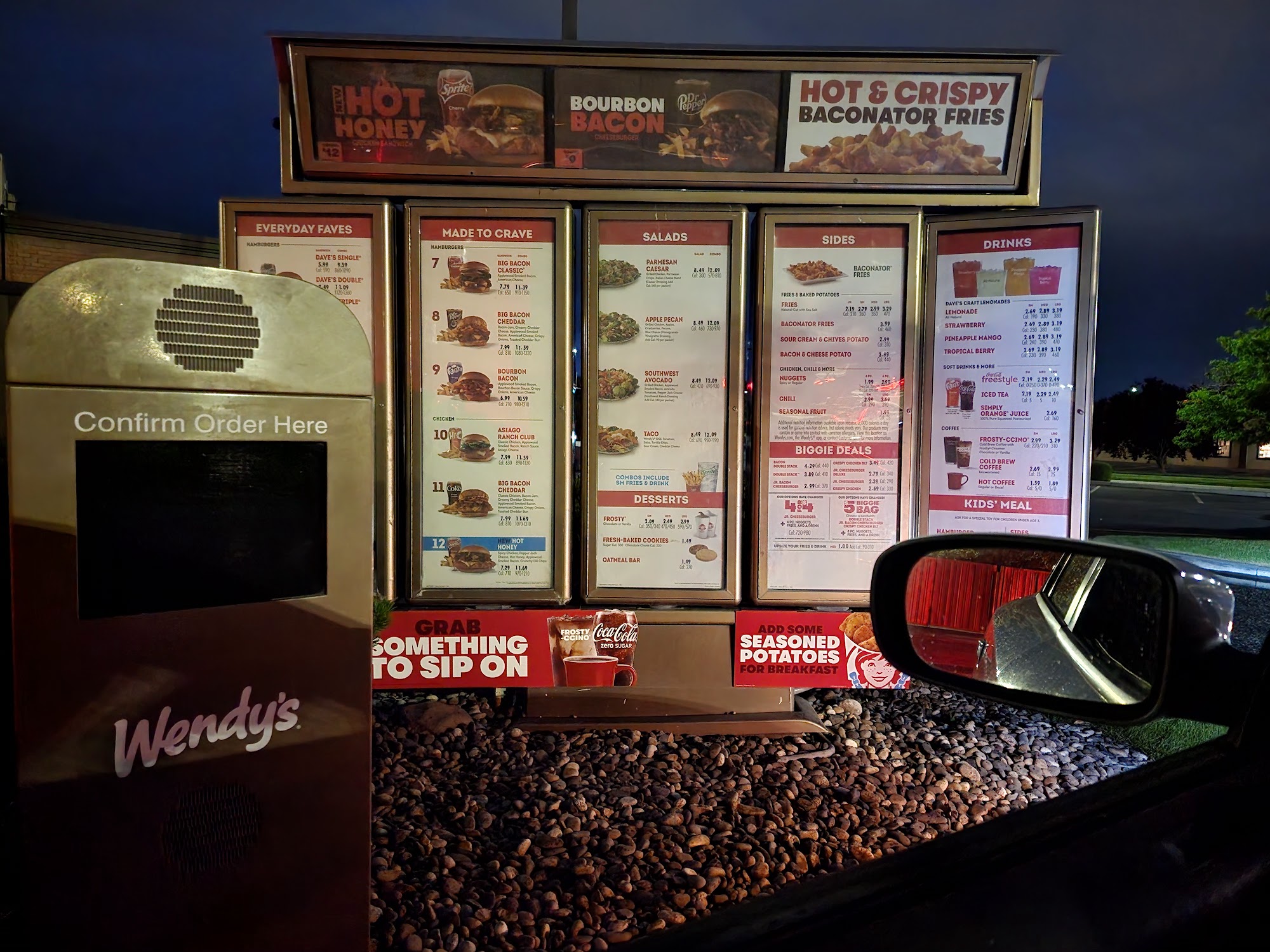 Wendy's Menu