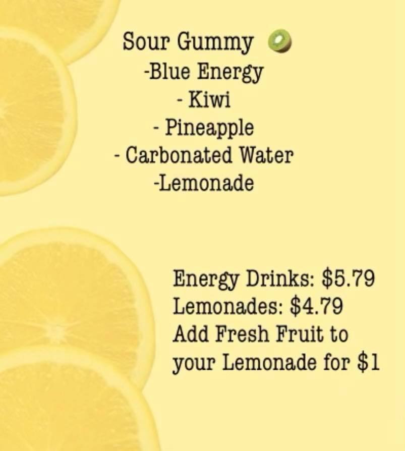 Chills Froyo & Custard Menu