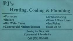 P J's Heating Cooling & Plumbing