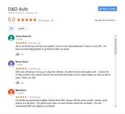 D & D Auto: Used Cars & Auto Body Repair W4791 HWY H Fredonia WI