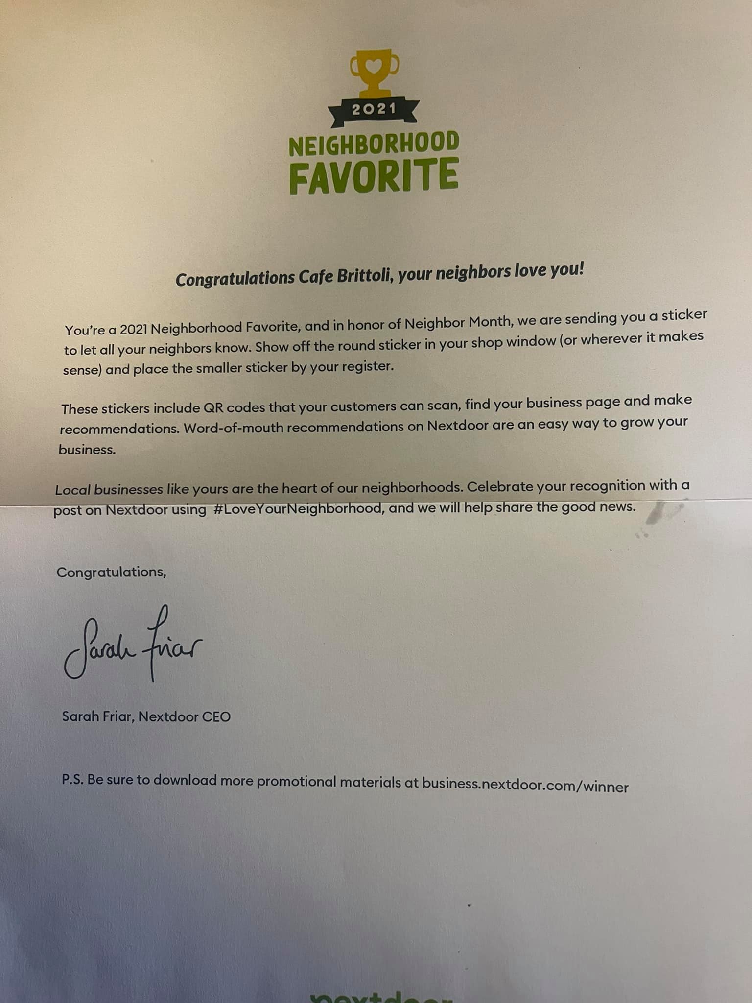 Photo credit: facebook