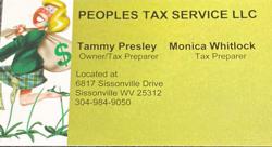 Peoples Tax Services LLC
