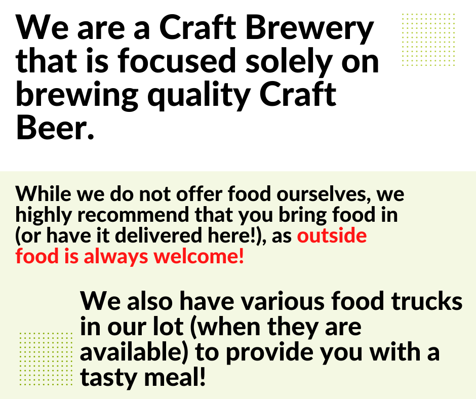 Cody Craft Brewing Menu